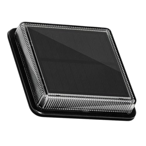 Outanaya Outdoor Solar Step Light Waterproof LED Landscape Lamp Solar Powered Lighting Tool for Garden Patio Yard Staircase Use