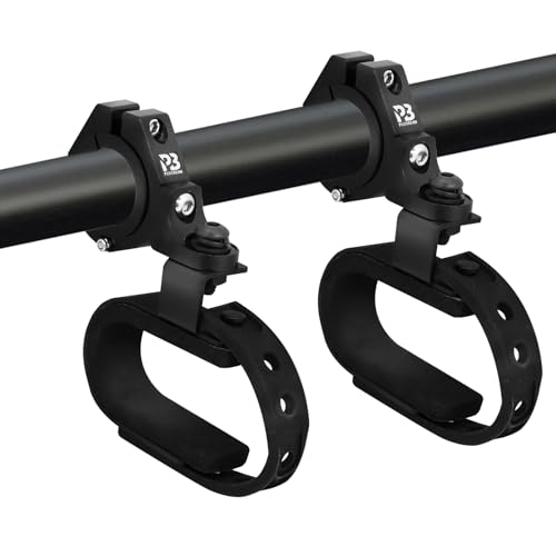 PLUSBEAM 2PCS UTV Gun Holder, Adjustable Rubber Straps Quick Release UTV Gun Rack for 1.5