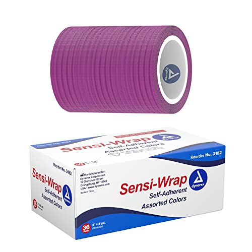 Dynarex 3182 Sensi Wrap, Rainbow Color, 2