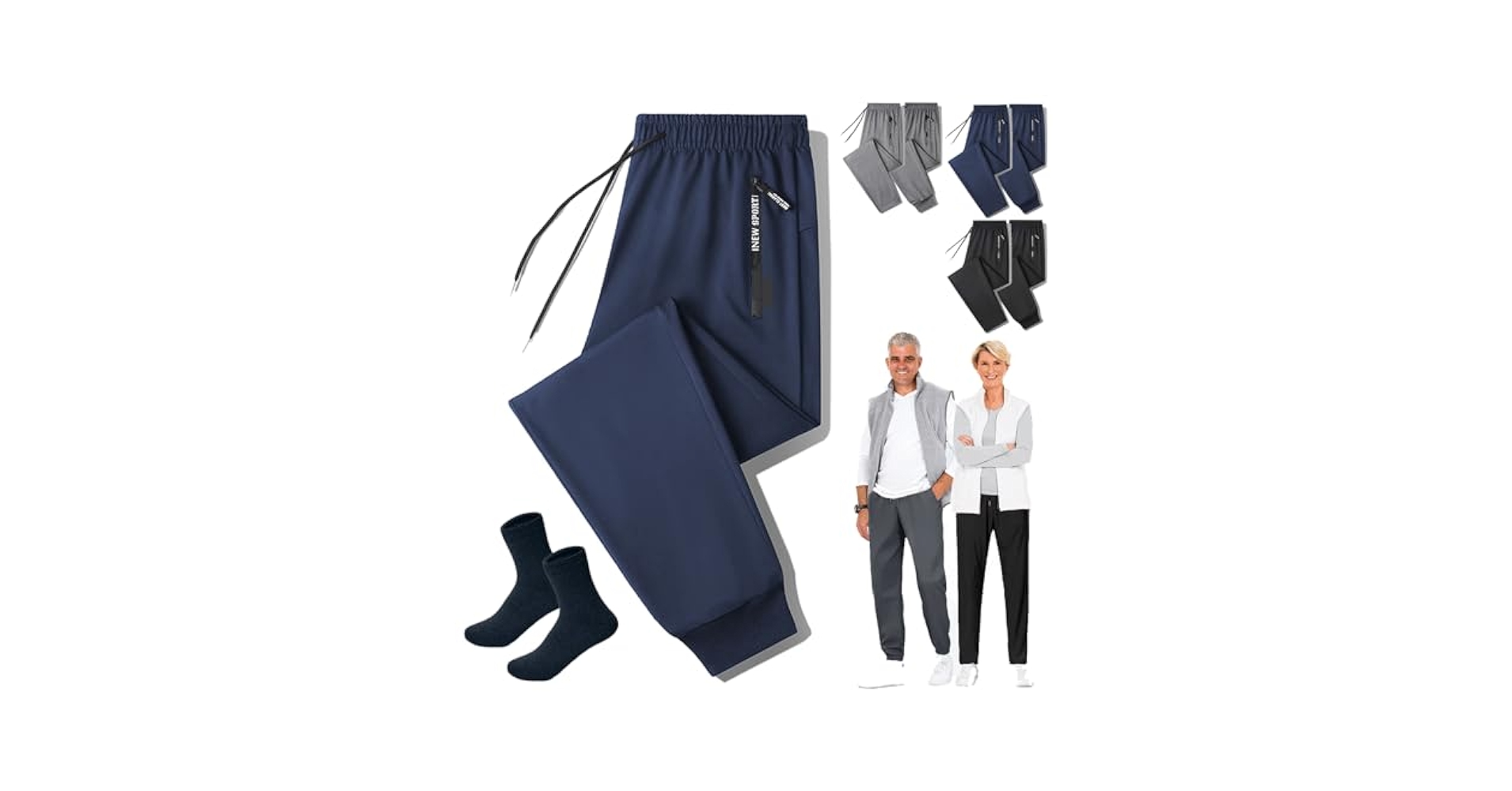 Amazon.com: KCRPM Senistyle Stretch Active Pants, Unisex
