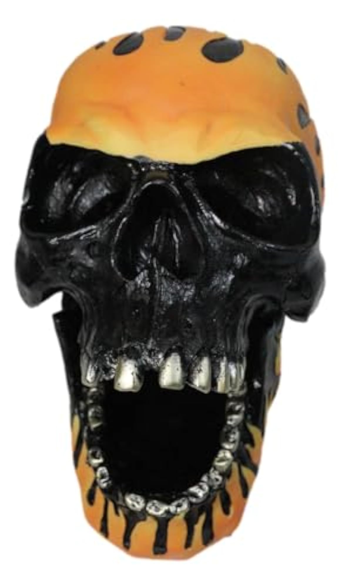 Ghost Hell Biker Skull Cigarette Ashtray Figurine, Gift