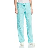 WonderWink Women's Origins Tango Scrub Pant, Sea Breeze, X-Small