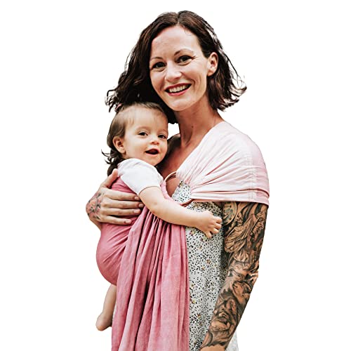 Nalakai Luxury Linen Baby Ring Sling Carrier