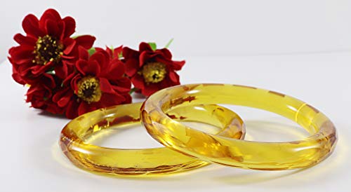 Image of ZULKA Get your traditions Glass With Diamond Pattern Glossy Finished Kada Set For Women and Girls
