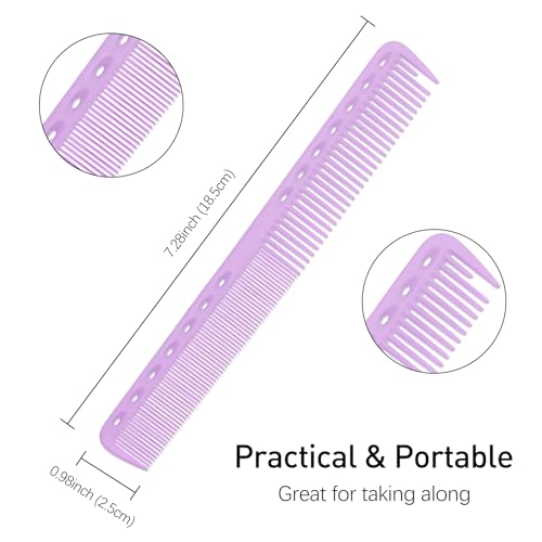Set de 3 peines de fibra de carbono para salón miniatura 7
