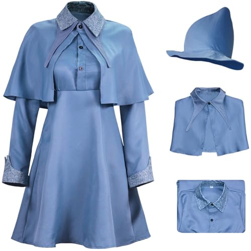 Déguisement fleur fille et uniforme cosplay de magicien pour Halloween