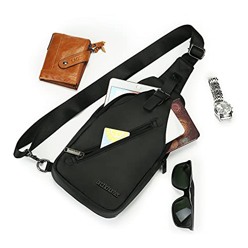 UBORSE Zaino Monospalla Uomo Impermeabile