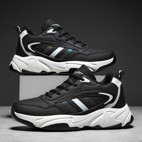 Men's Chunky Sole Sports Sneakers, Fashion Casual Footwear - Fashionable for Street Basketball, Gym Workouts & Daily Commutes3