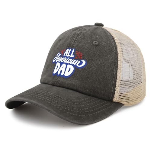 4th of July All American Dad Golf Hats Golf Cap for Dad2