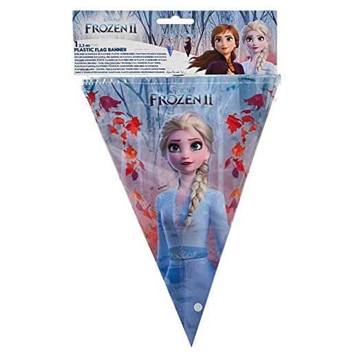 Disney Frozen 2- Bandera, Color azul (Procos 99492), color/modelo surtido, talla, única