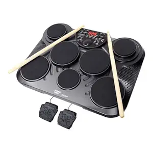 Pyle-Pro PTED01 Electronic Table Digital Drum Kit Top w/7 Pad Digital Drum Kit