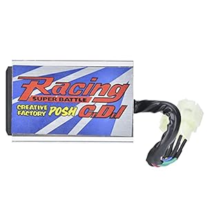 Ontsteking Box, Aluminium Ontsteking Unit 4 PIN + 2 PIN Prestaties Ontsteking Digitale CDI Unit GY6 Interface Fit voor…