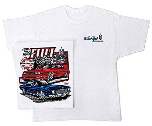 Chevy Monte Carlo Classic Car T-Shirt, 2XL White