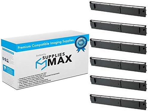 Compatible Replacement for Citizen ProDot 810X Black Printer Ribbons (6/PK) (3000115)