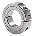 Dayton Shaft Collar, Clamp, 1Pc, 1/4 in, Ss, 1L675