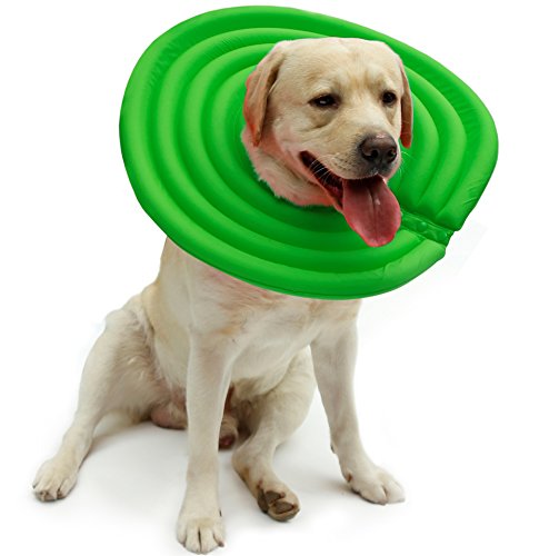 UsefulThingy Dog Recovery Collar - Soft Comfy Cone E-Collar Anti-Bite/Lick - for Cats Too, Quicker Healing After Surgery - 5 Sizes, 2 Colors