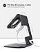 Lamicall Watch Stand for Apple Watch Magnetic Fast Charger - Desk Charging Stand Holder Dock for Apple iWatch Series SE3 SE2 Ultra 3, Series 11 10 9 8 7 6 5(49mm 46mm 45mm 44mm 42mm 41mm 40mm 38mm)