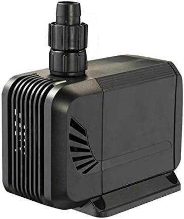 1500L/H, 15W Submersible Pump, Ultra Quiet Fountain Water Pump with 4.1ft Power Cord, Fish Tank, Pond, Statuary, Hydroponics