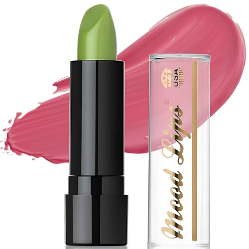 Color Changing Lipstick | Long Lasting Lip Stain Effect | 12 Hour Wear | Magic pH Tint | Aloe Vera Hydrating & Moisturizing | Made in USA | Green