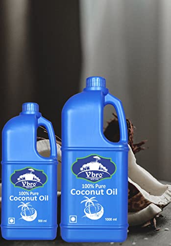 Image of VBRO Skin Care Pure Coconut Hair Oil (1 L)