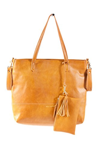 Bella Tunno Boss Bag Tote, Cognac