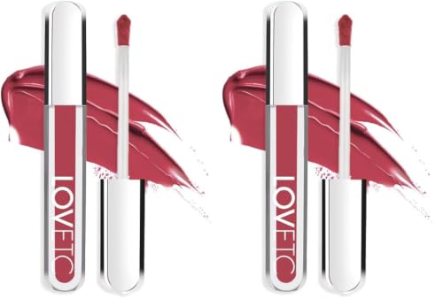 Image of LOVETC Zero Gravity Lip Creme, One Swipe Full Coverage, Bear Hug 3.5g (Pack of 2)