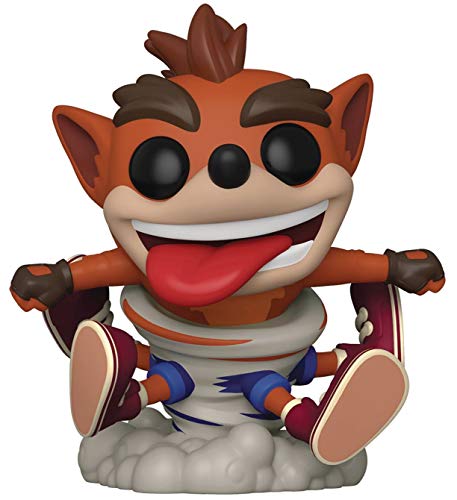 Pop Crash Bandicoot - Whirlwind Crash Bandicoot Funko Pop! Vinyl Figure (Bundled With Compatible Pop Box Protector Case), 3.75 Inches #TOP6