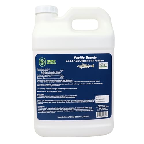 Pacific Bounty Organic Liquid Fish Fertilizer