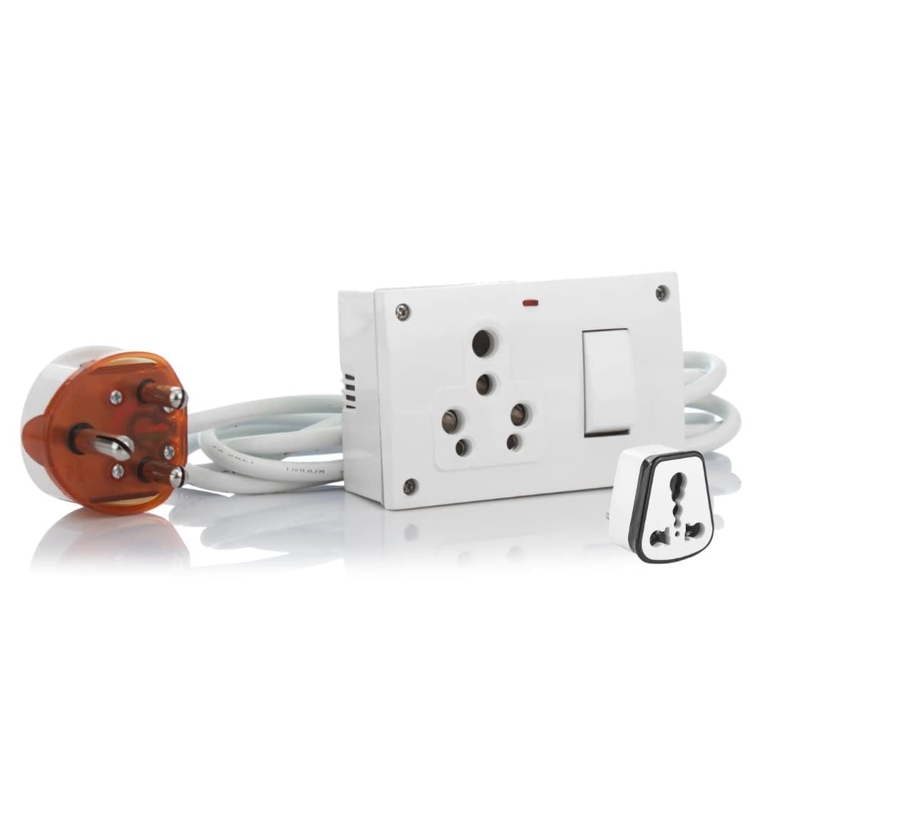 Pack of 1 Piece 16A with Switch and Socket Combined and Heavy Duty Wire (ESP110)-image-36
