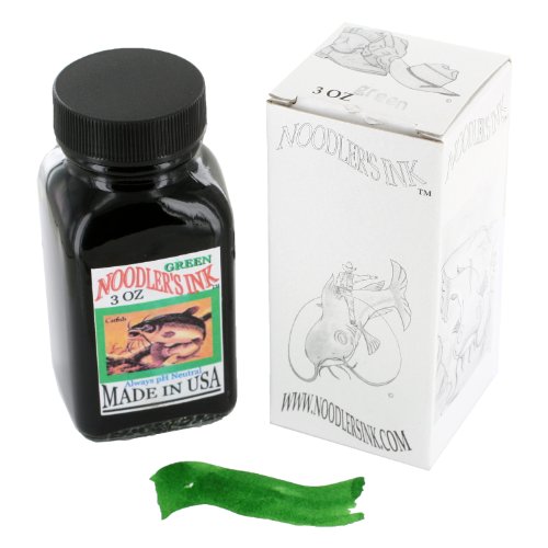 Noodler s Ink Fountain Pen Bottled Ink, 3oz, Standard Green
