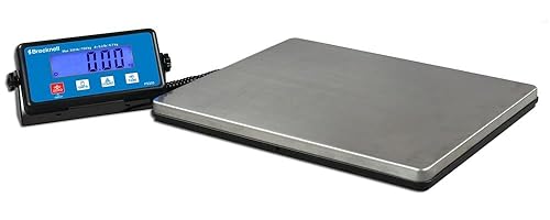 Miniatura 3 de Brecknell Báscula postal para paquetes y envíos de servicio pesado PS330, capacidad de 330 libras, pantalla LCD, uso comercial, industrial y de