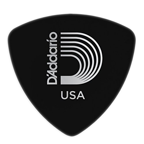 Médiators léger format large noir Planet Waves 2CBK2-100 pack de 100 pour guitare acoustique