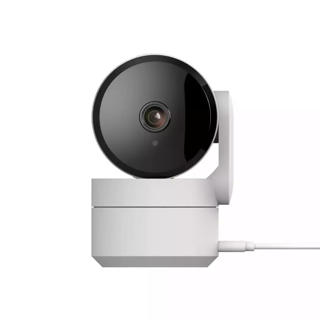 Daewoo - Telecamera interna rotante IP506P, Full HD 4K, WiFi, modalità privacy, rilevamento del movimento, visione notturna, sistema audio bidirezionale, monitoraggio del movimento