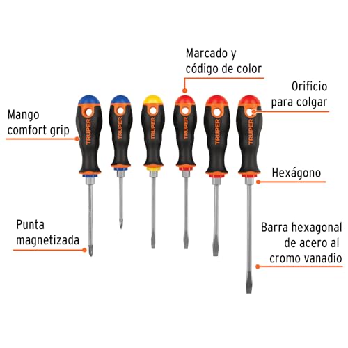 Desarmadores aislados Truper 15 Imagen adicional