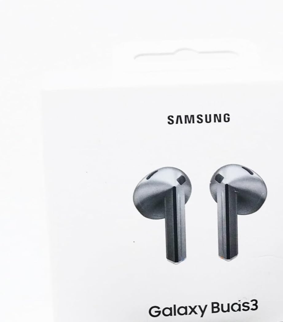 SAMSUNG Galaxy Buds3 AI True Wireless Bluetooth Earbuds, Sound Optimization, Real-Time Interpreter, Noise Cancelling, Redesigned Fit, Touch Control, Version