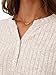 LILLUSORY Womens 2 Piece Lounge Sets Fall Outfits Henley Neck Sweater 2025 Matching Sweat Suits Comfy Pajamas Clothes Pockets Apricot M