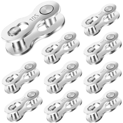 Missing Link 10 Pairs for 10 Speed Chain Master Link for Bicycle Chain Bike...