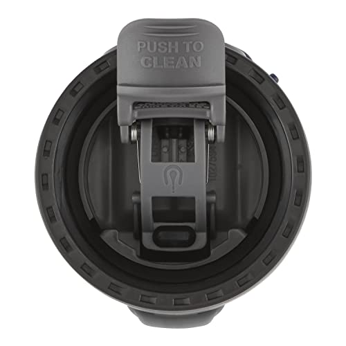 Image of Contigo Cortland Chill 2.0 Blueberry Stainless Steel Water Bottle Vacuum-Insulated Spill-Proof Lid 24oz Ideal for Hot or Cold Drinks Interchangeable Lid Perfect for Kids & Adults (Pack of 4)