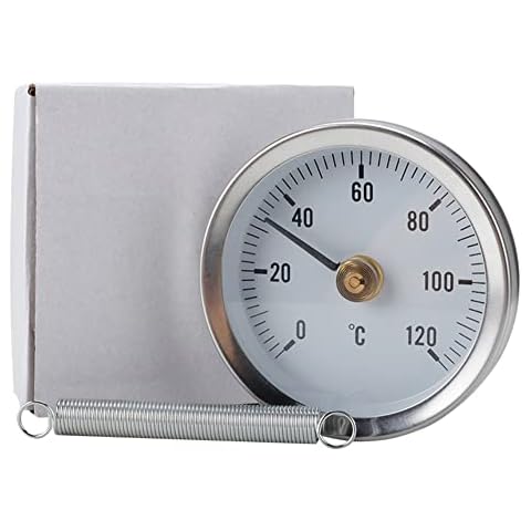 DAZZLEEX Industrial Clamp-on Pipe Thermometer Cover