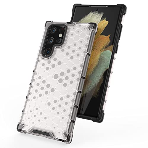 Image of Glasgow Back Case Cover Designed for Samsung Galaxy S22 Ultra 5G - Transparent
