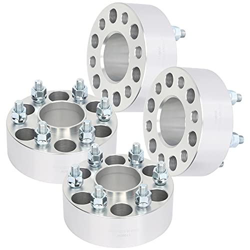 INEEDUP 6x4.5 to 6x4.5 wheel spacers 2 inch 2014 for nissan pathfinder accessories 66.1mm with12x1.25 Studs fits 2005-2016 for Nissan for Frontier 2005-2015 for Nissan for Xterra 4PCS