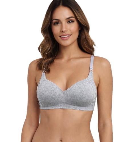 Image of Viola's Secret 6 Pack of Color Print T-Shirt Bras B Cup C Cup and D Cup