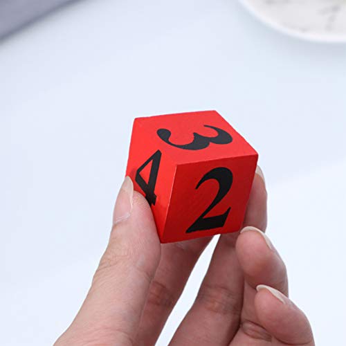 Wooden Christmas Advent Calendar Santa Luminous Perpetual Countdown Calendar Block Desktop Calendar for Christmas Desktop Ornament - Image 4