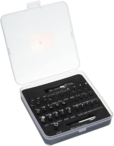 Miniatura 7 de GARDSURE Juego de extractor de tornillos de 33 piezas, kit de extractor de pernos fácil de sacar y puntas de destornillador HSS Extractor de
