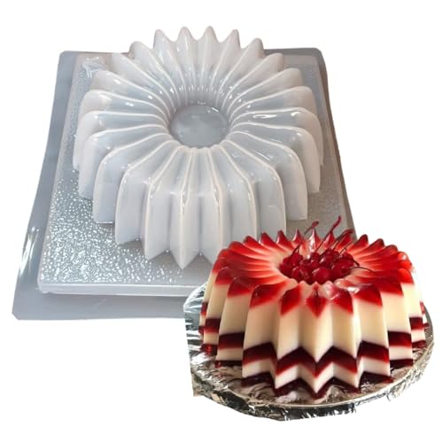 La mejor selección de Moldes para gelatinas . 41 CURIOSIDADES NICKTE Moldes para Gelatina De Acordeon Molde grande especial para mesas de postre y Resposteria, Refractario PREMIUM, Gelatina Molde Polietileno