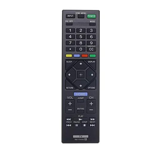 Controle remoto universal para todas as TVs Sony substituto para todas as TVs LED LCD e Bravia TV Remote1