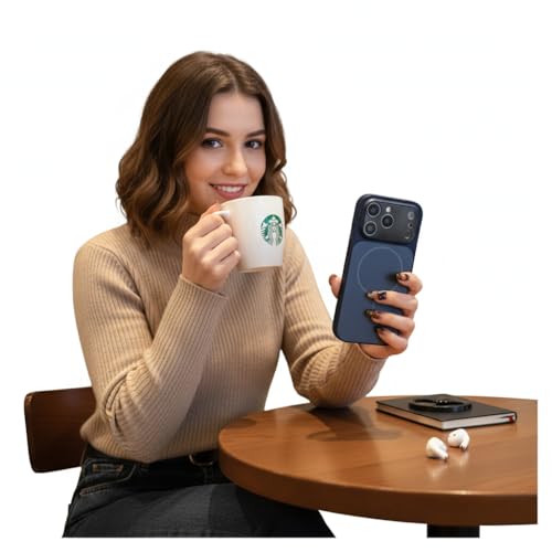 Image of Back Cover Converter Case for iPhone 14 Pro / 15 Pro /Pro Max Converter Kit to Transform for 17 Pro & 17 Pro Max (Midnight Blue, iPhone 14 Pro)