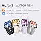 HUAWEI Watch FIT 4 Smartwatch, Sports Fitness Tracker, 5ATM Wasserdicht, Gesundheits-Insights, Bis zu 10 Tage Akku, Kompatibel mit Android™ & iOS, 30 Monate Garantie, Schwarz