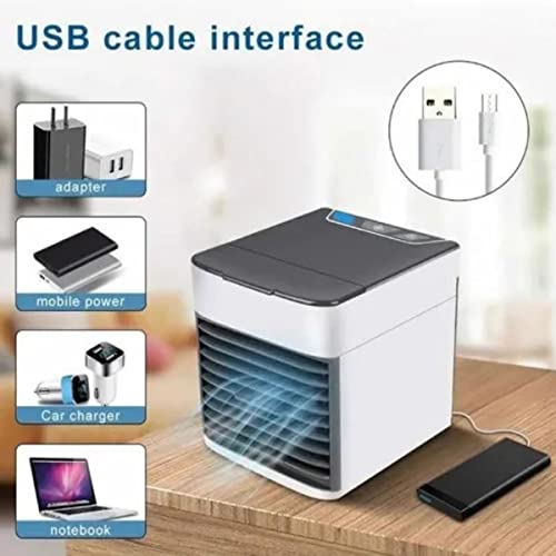 Mini Ar Condicionado Climatizador Umidificador Portátil Àgua