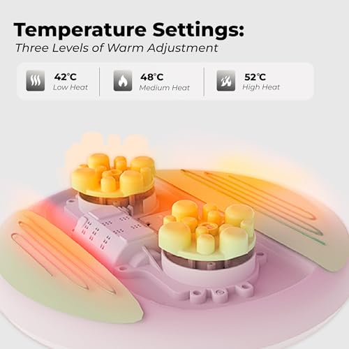 Image of Durafit91 Electric Foot Massager for Pain Relief, Feet Massager with Hand Simulation Massage, Air Compression, Shiatsu, Deep Kneading, Blood Circulation, Relaxation & Stress Relief, Portable Massager